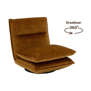 Goossens Draaifauteuil Alegro, Draaifauteuil zonder arm (s)