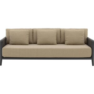 Goossens Tuinmeubel Yngvar beige, buitenstof, 3-zits,