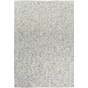 Brink en Campman - Grain 13504 Vloerkleed - 200x280  - Rechthoek - Laagpolig,Structuur Tapijt - Industrieel - Blauw, Grijs, Wit