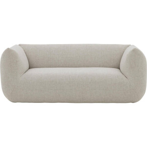 Goossens Kelsey beige, stof, 2-zits,