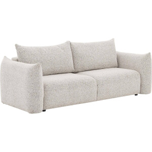 Goossens Slaapbank Hamar Storage, 3 zits (met 2 zitvlakken), 253 cm breed