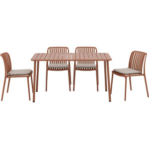 Goossens Tuintafel Verge, Tuintafel 140x70 cm