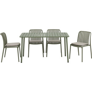 Goossens Tuintafel Verge, Tuintafel 140x70 cm