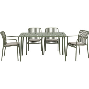 Goossens Tuintafel Verge, Tuintafel 140x70 cm