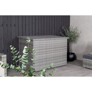 Nohr Opbergkist 'Latonda' Wicker, 150 x 90cm, kleur Grijs