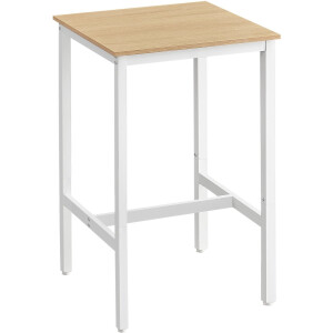 VASAGLE LBT025W09 - Bartafel - Industrieel Design - Geschikt voor Keuken en Eetkamer