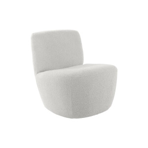 Fauteuil Ada bouclé | LEITMOTIV
