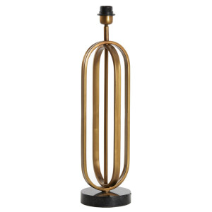 Light & Living Tafellamp 'Aster' 55cm hoog, kleur Antiek Brons (excl. kap)