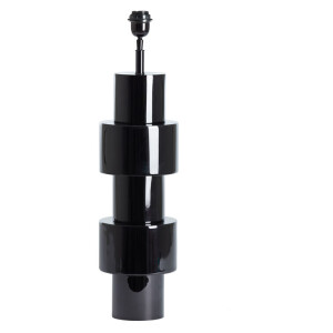 Light & Living Tafellamp 'Nino' 65cm, kleur Zwart (excl. kap)