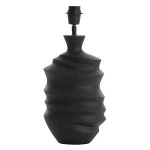 Light & Living Tafellamp 'Sharon' 41cm, kleur Mat Zwart (excl. kap)