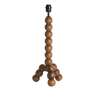 Light & Living Tafellamp 'Veglio' Mangohout, kleur Bruin (excl. kap)