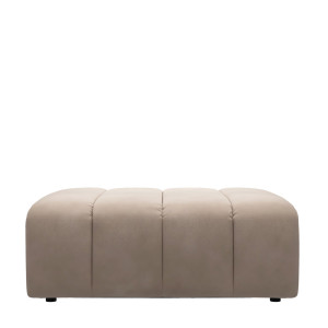 Voetenbank Dazzle, Taupe