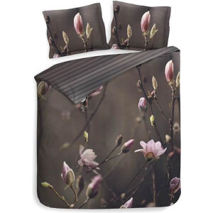 Heckett & Lane Sarah - Dekbedovertrek - Tweepersoons - 200x200/220 cm - Rose Taupe