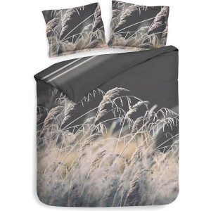 Heckett & Lane Brody - Dekbedovertrek - Lits-jumeaux - 240x200/220 cm - Slate Grey