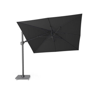 Platinum Zweefparasol Challenger Premium T2 Faded Black 300 x 300 cm