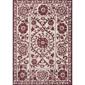 Louis De Poortere vloerkleed Zephyr - rood - 240x340cm