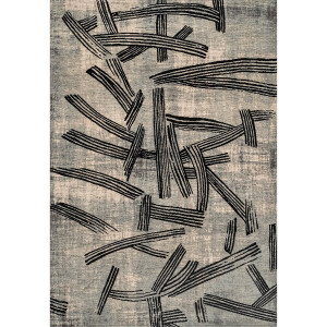 Louis De Poortere vloerkleed Dark Street - grijs - 240x240cm