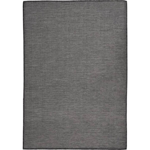 vidaXL - Buitenkleed - platgeweven - 160x230 - cm - grijs