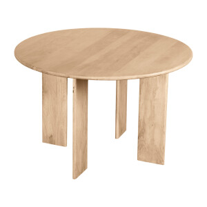 Lewis & Loft Eettafel Lila -Rond ⌀120 - FSC®-gecertificeerd mangohout - Naturel