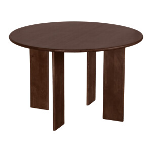Lewis & Loft Eettafel Lila -Rond ⌀120 - FSC®-gecertificeerd mangohout - Bruin