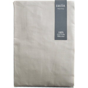 Casilin - Luxe Hoeslaken - Perkal Katoen - Beige - 200x200cm
