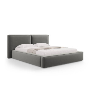 Bedframe Jodie met opbergruimte velvet 160 x 200 cm | Micadoni