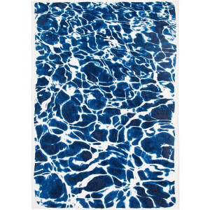 Louis De Poortere vloerkleed Surf - blauw - 240x340cm