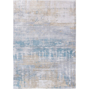 Louis De Poortere vloerkleed Long Island Blu - blauw - 140x140cm
