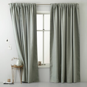 NOUS Living verduisterend gordijn kant en klaar Reykjavik (per stuk) (295 x 270 cm)*