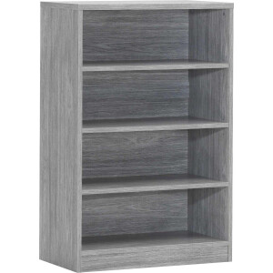 Boekenkast 'Spacio' 3 legplanken Grijze Eik