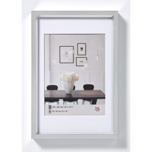 Walther Steel Style - Kunststof lijst - Fotoformaat 20x30 cm - Zilver