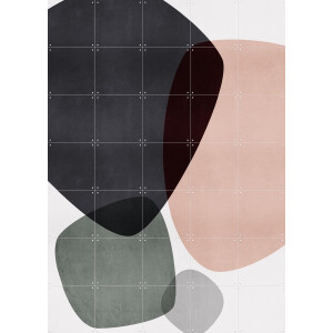IXXI Graphic 205, Mareike Böhmer - 100 x 140 cm - Gratis ophangtool - Grote wanddecoratie en posters - Grafisch Ontwerp, Geometrische Kunst, Abstract
