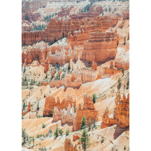 IXXI Bryce Canyon, Pati Photography - 100 x 140 cm - Gratis ophangtool - Grote wanddecoratie en posters - Naturalisme, Fotografie, Woonkamer