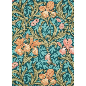 IXXI Iris, William Morris & Victoria and Albert Museum - 100 x 140 cm - Gratis ophangtool - Grote wanddecoratie en posters - Klassiek, Decoratieve