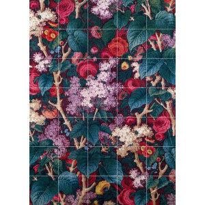 IXXI Furnishing Fabric V, Victoria and Albert Museum - 100 x 140 cm - Gratis ophangtool - Grote wanddecoratie en posters - Naturalisme, Vintage