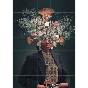 IXXI Meet me in Paradise, Frank Moth - 100 x 140 cm - Gratis ophangtool - Grote wanddecoratie en posters - Fotografie, Collage, Gemengde Technieken