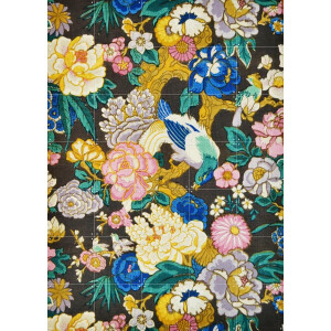 IXXI Chinoiserie-style furnishing Fabric, Victoria and Albert Museum - 100 x 140 cm - Gratis ophangtool - Grote wanddecoratie en posters - Klassiek