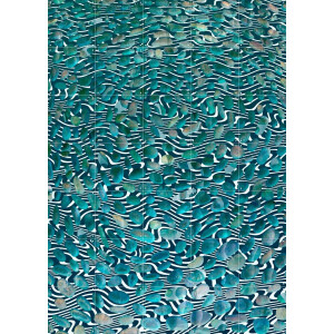 IXXI Sitting By The River, Angelo Cerantola - 100 x 140 cm - Gratis ophangtool - Grote wanddecoratie en posters - Digitale Kunst, Kleurrijk, Abstract