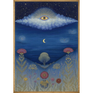 De Nachtelijke Bloei Poster - 50x70 cm