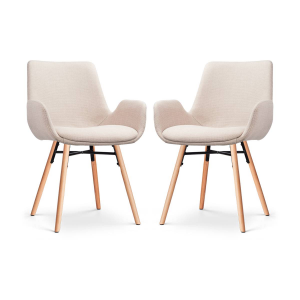 Set van 2 eetkamerstoelen Nena-Eef | Nolon