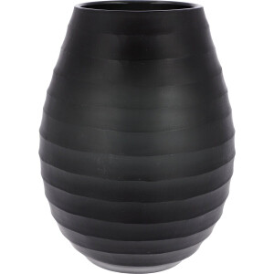 Goebel - Accessoires | Vaas Slate Black 23 | Glas - 23cm