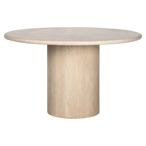 Richmond Ronde Eettafel 'Renaissance' Travertin, 130cm