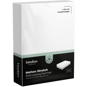 Linolux Molton Hoeslaken Stretch de Luxe 160x200-180x200