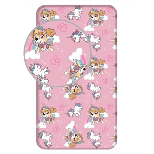 PAW Patrol Hoeslaken Unicorn - 90 x 200 cm - Katoen
