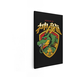 Artaza Canvas Schilderij Shenron Dragon Ball Z - 80x120 cm - Wanddecoratie Anime - Muurdecoratie Jongenskamer - Decoratie Draak
