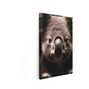 Artaza Canvas Schilderij Koala - 40x60 cm - Wanddecoratie Dieren - Muurdecoratie Kinderkamer - Decoratie Natuur - Schilderijen Op Canvas