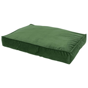 Madison Hondenkussen Velvet 100x70x15 cm groen