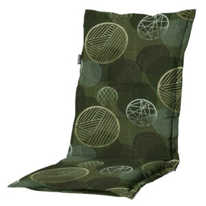 Tuinkussen lage rug   Circle green