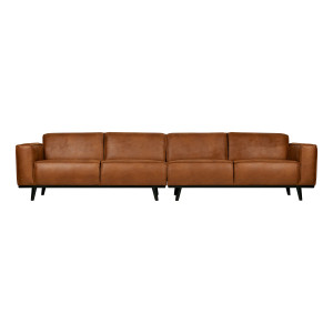 BePureHome Bank 'Statement' XL4-zits, kleur Cognac