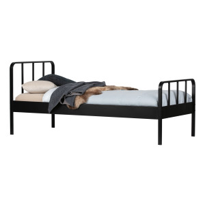 WOOOD Bed 'Mees' 90 x 200cm, kleur Zwart